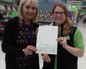 Green Token Giving Programme at Asda Superstore Bletchley raised £200!